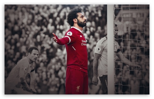 Download Mohamed Salah - Liverpool UltraHD Wallpaper