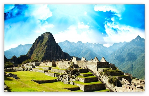 Download Ancient City Of Machu Picchu UltraHD Wallpaper
