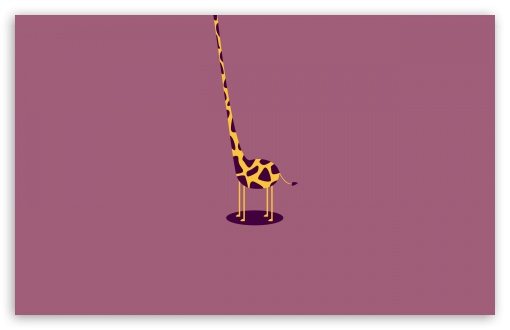 Download Giraffe Vector Art UltraHD Wallpaper
