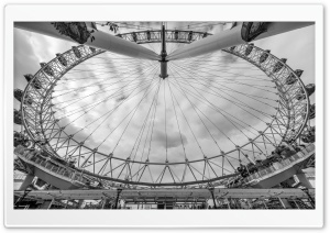 London Eye, a giant Ferris...