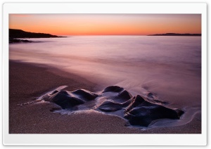 Sunset Isle Of Lewis Scotland UK