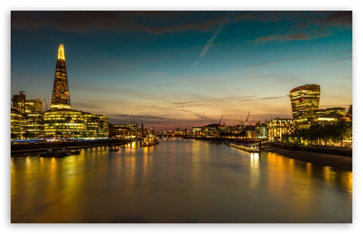 Download River Thames, England UltraHD Wallpaper