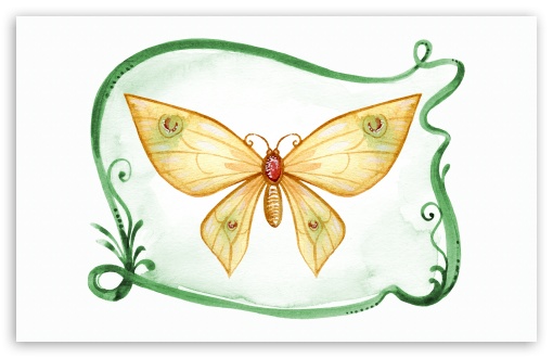 Download Butterfly Art UltraHD Wallpaper