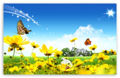 Download Dreamscape Spring 5 UltraHD Wallpaper