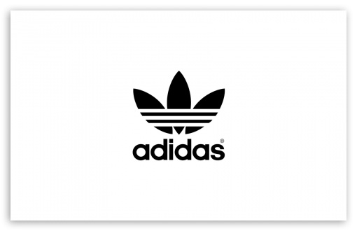 Download Adidas, White Background UltraHD Wallpaper