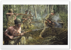 Vietnam War Painting