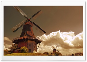 Windmills In The Netherlands
