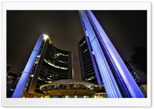 Toronto City Hall at Night