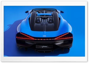 Blue Bugatti W16 Mistral 2024...