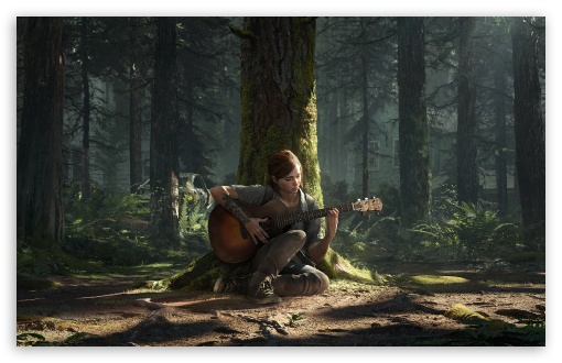 Download The Last of Us Part II Ellie UltraHD Wallpaper