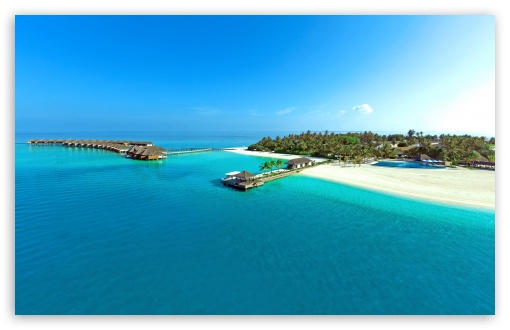 Download Tropical Island Paradise UltraHD Wallpaper