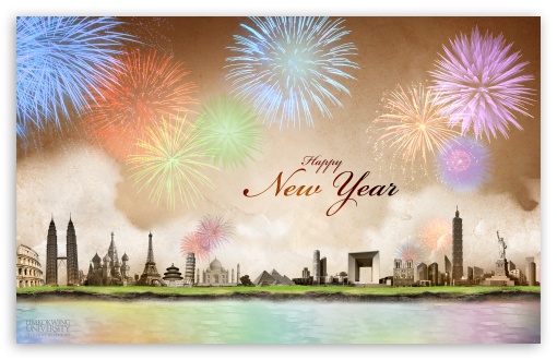Download Happy New Year UltraHD Wallpaper