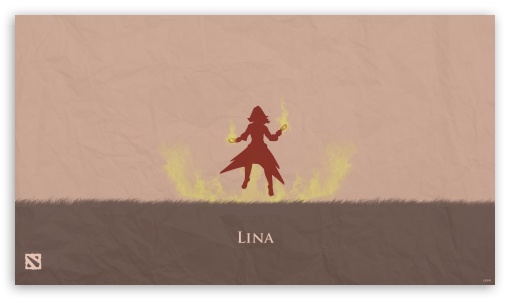 Download Lina - DotA 2 UltraHD Wallpaper