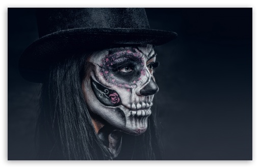 Download Make-up Mask UltraHD Wallpaper