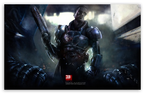 Download Mass Effect 3 Teaser UltraHD Wallpaper