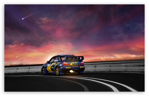 Download Subaru Road UltraHD Wallpaper