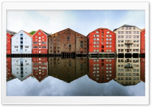 Trondheim, Norway, Reflection...