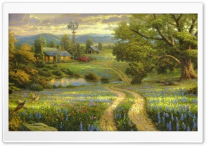 Country Living by Thomas Kinkade