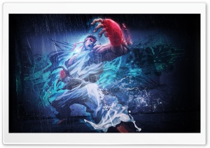 RYU IN THE STREET FIGHTER