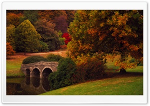 Bridge, Stourhead, Wiltshire,...