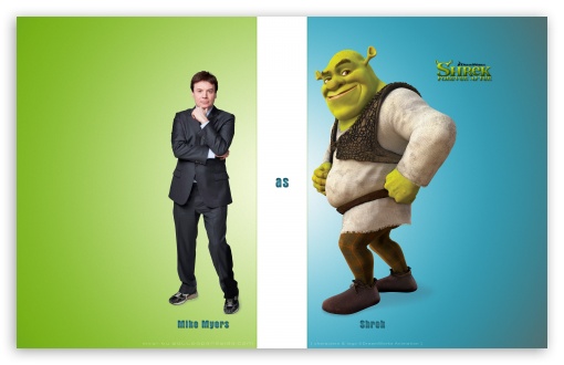 Download Mike Myers as Shrek, Shrek Forever After UltraHD