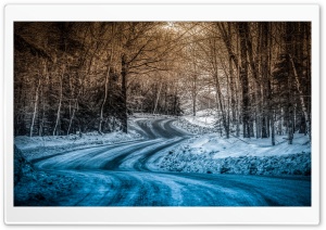 Blue Snow On The Road