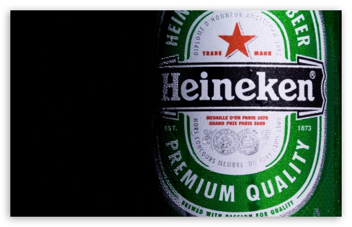 Download Heineken Beer UltraHD Wallpaper