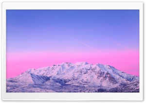 Mount Timpanogos   Pink Sunset