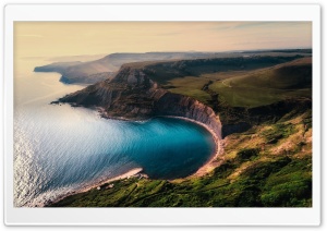 Sea Bay, Coast, Cliffs,...