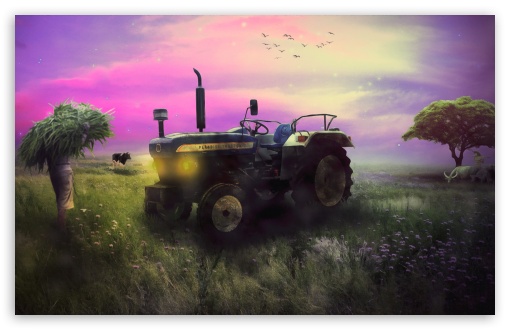 Download Phenomenal Farmer UltraHD Wallpaper