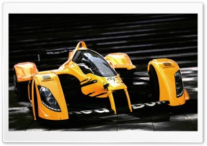 Racing Orange Car