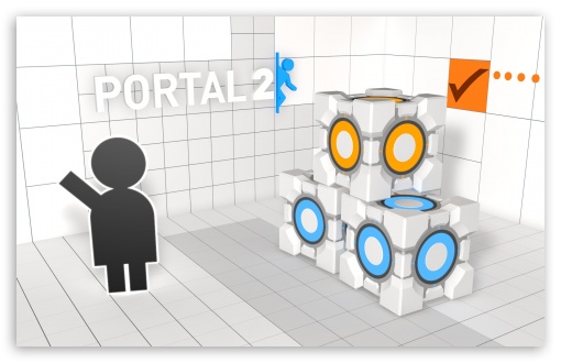 Download Portal 2 UltraHD Wallpaper