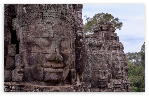 Download Angkor Thom, Cambodia UltraHD Wallpaper