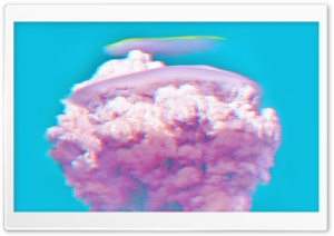 Glitch Pink Nuke Explosion...