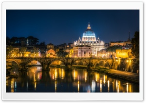 Vatican City at Night