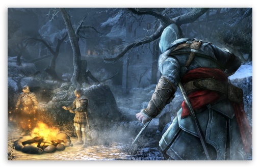 Download Assassin's Creed Revelations Fire UltraHD Wallpaper