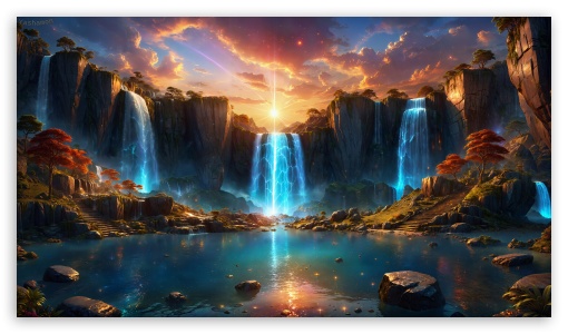 Download Fantasy Landscape UltraHD Wallpaper