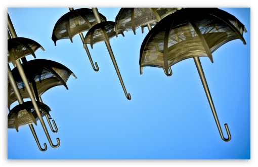 Download Umbrellas UltraHD Wallpaper