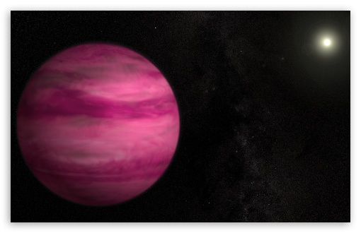 Download Exoplanet Around A Sun Like Star UltraHD Wallpaper