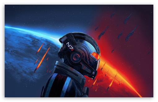 Download N7 Armor - Mass Effect Video Game UltraHD Wallpaper