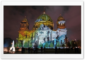Berlin Cathedral At Night
