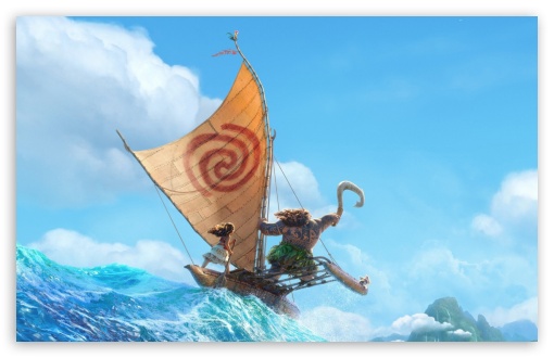 Download Disney Moana 2016 Animation UltraHD Wallpaper