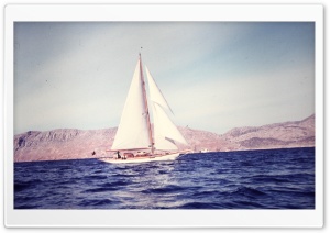 Sailing Boat Retro