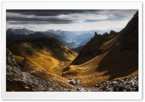 Valley, Pizol Mountain,...