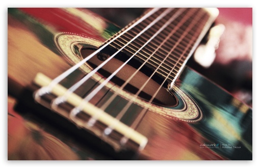 Download Acoustic Guitar UltraHD Wallpaper