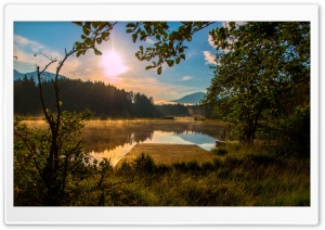 Sun Rise Carinthia Austria...