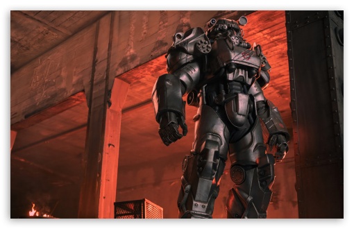 Download Fallout TV Series, T-60 Power Armor UltraHD Wallpaper