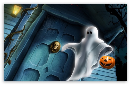Download Halloween Ghost UltraHD Wallpaper - Wallpapers Printed