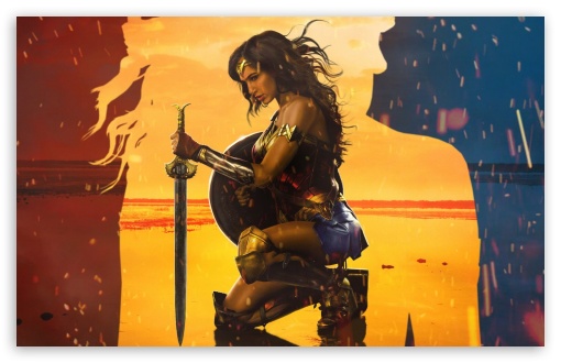 Download Wonder Woman UltraHD Wallpaper - Wallpapers Printed