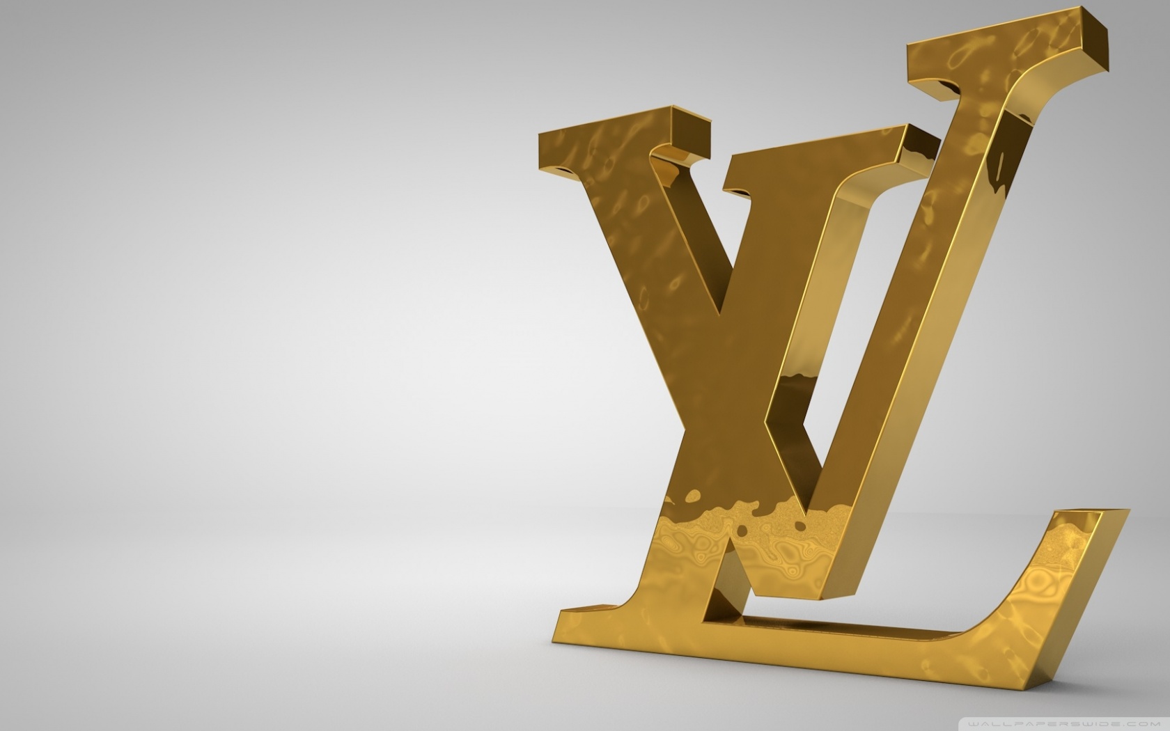 Louis Vuitton Gold logo